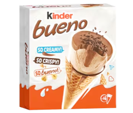 Kinder Bueno Ice Cream