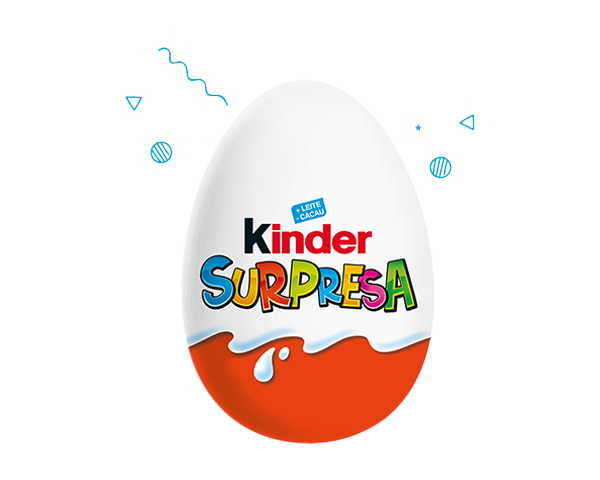 A magia de Kinder Surpresa