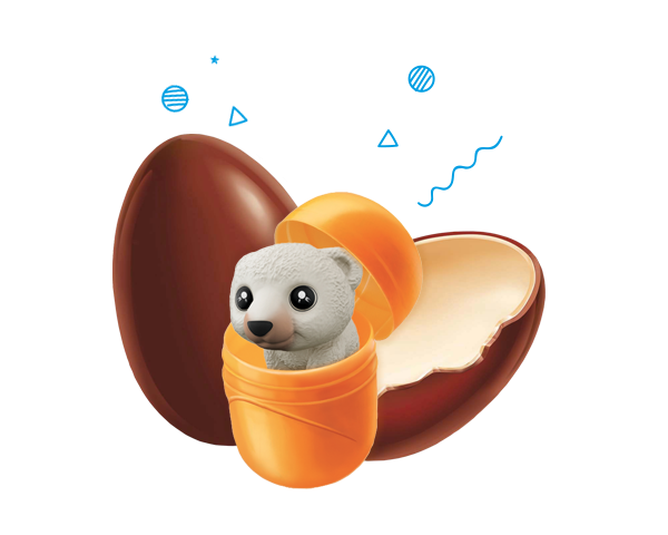 A magia de Kinder Surpresa