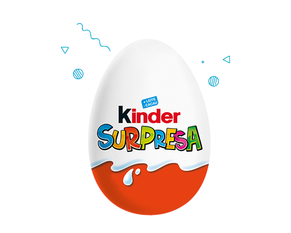 A magia de Kinder Surpresa