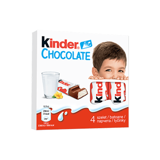 Kinder chocolate x4-50g