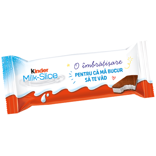 Kinder Milk Slice Kinder Milk Slice