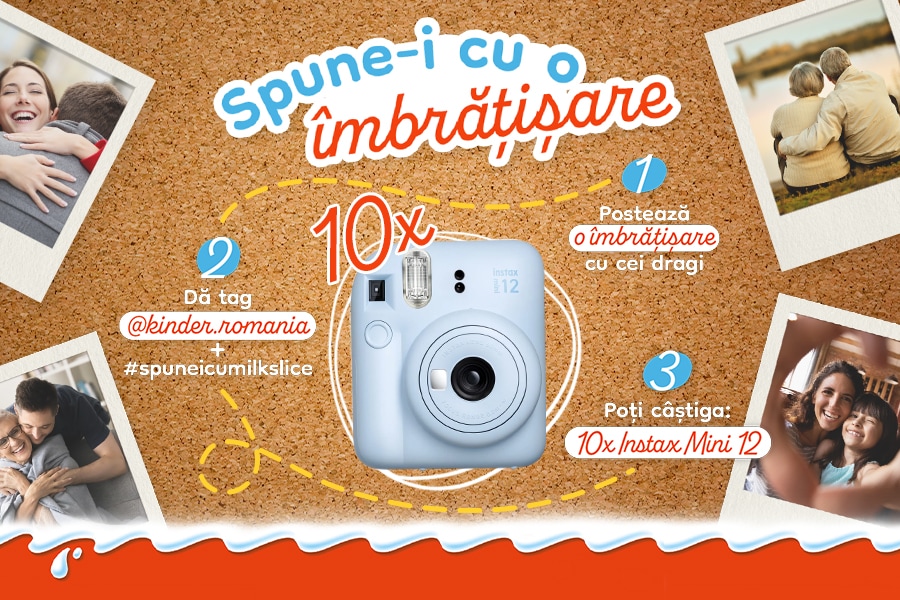 Kinder Milk Slice Hug