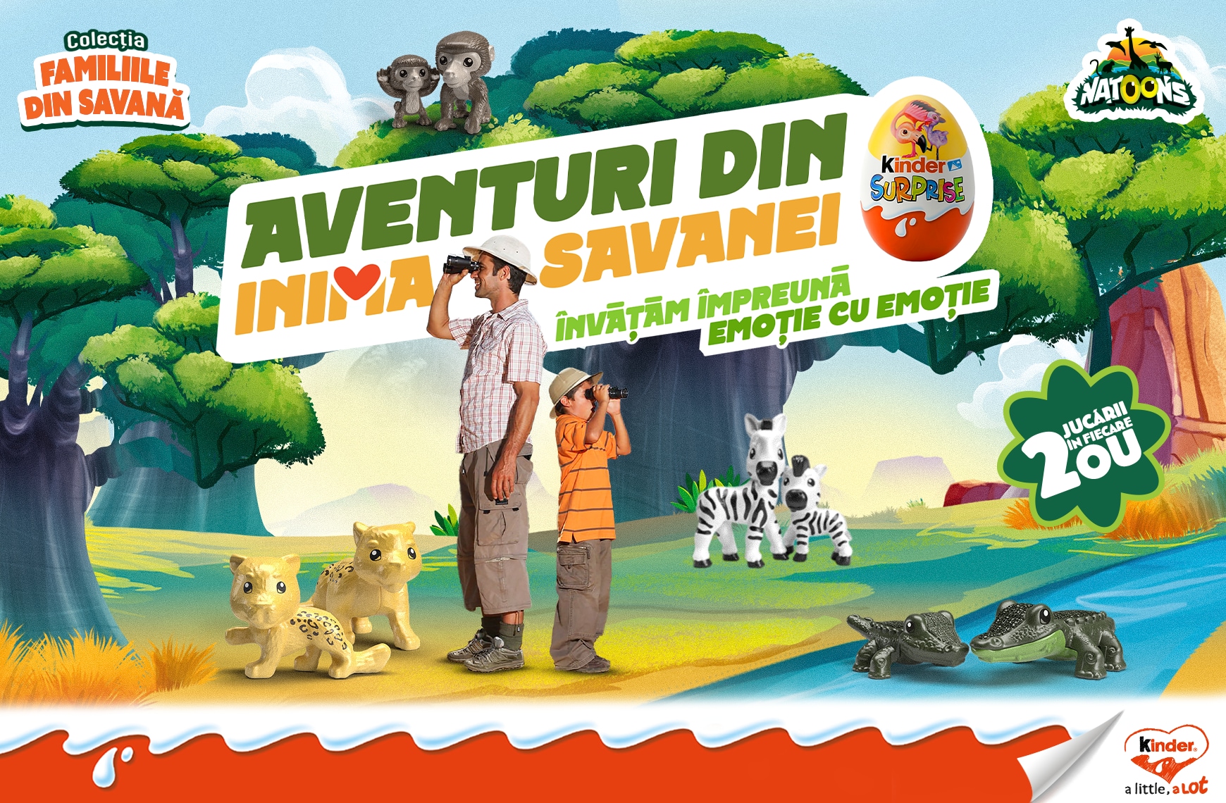 Kinder Surprise - Aventuri din Inima Savanei