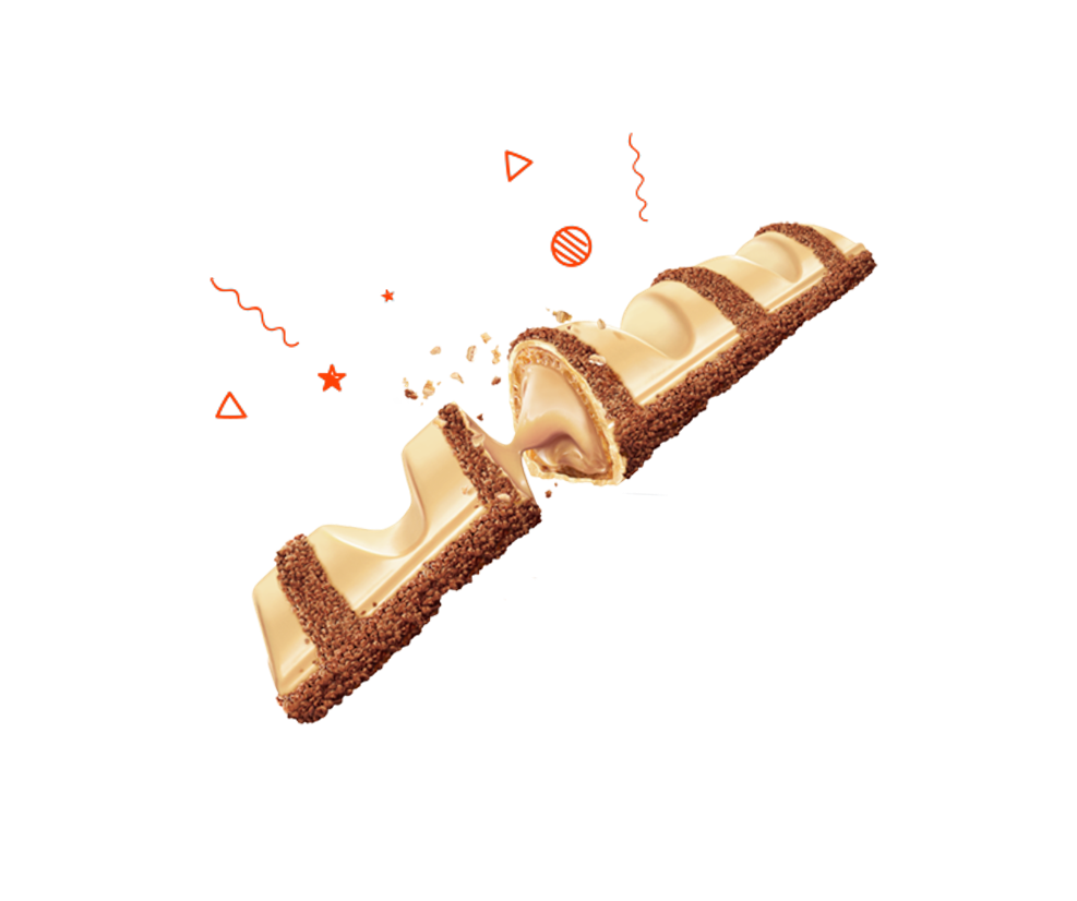 Kinder Bueno White Hover