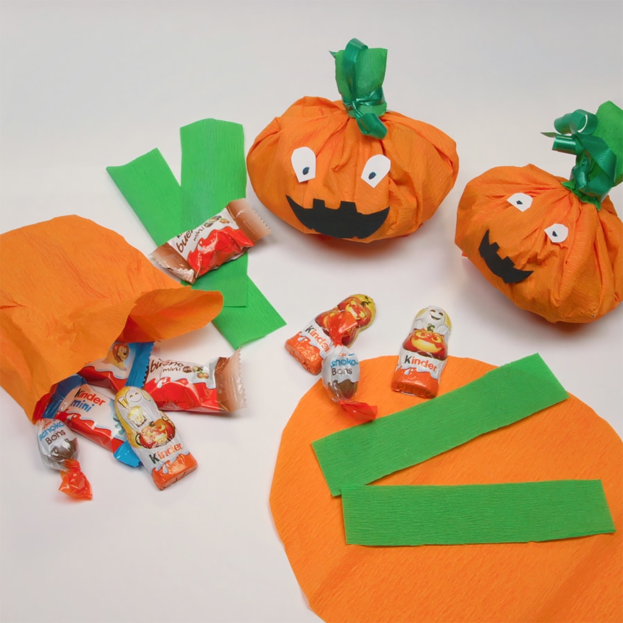 Pysselpumpor och Kinder-choklad