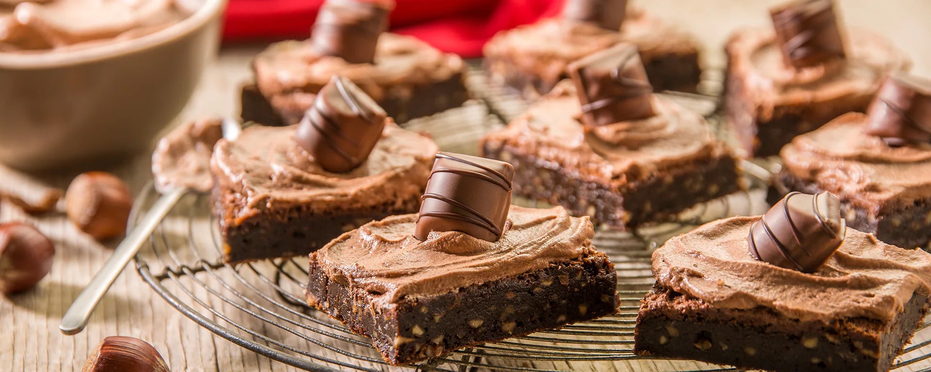 Brownies med Kinder Bueno