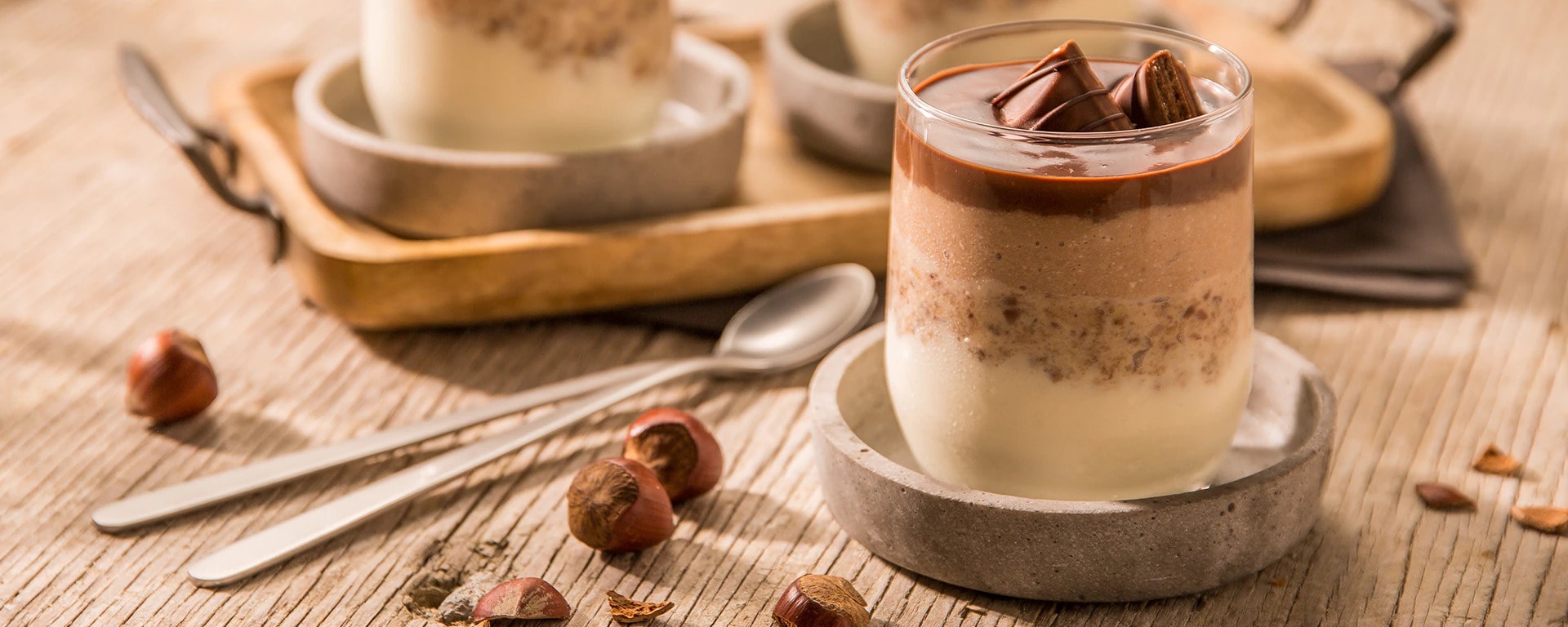 Crème med Kinder Bueno