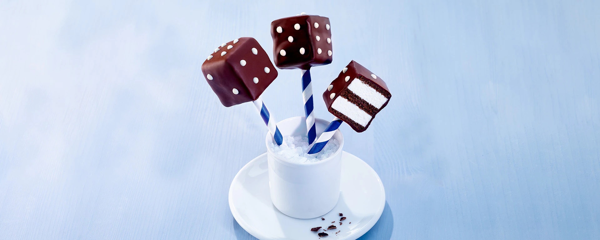 Cake pops med Kinder Milk-Slice