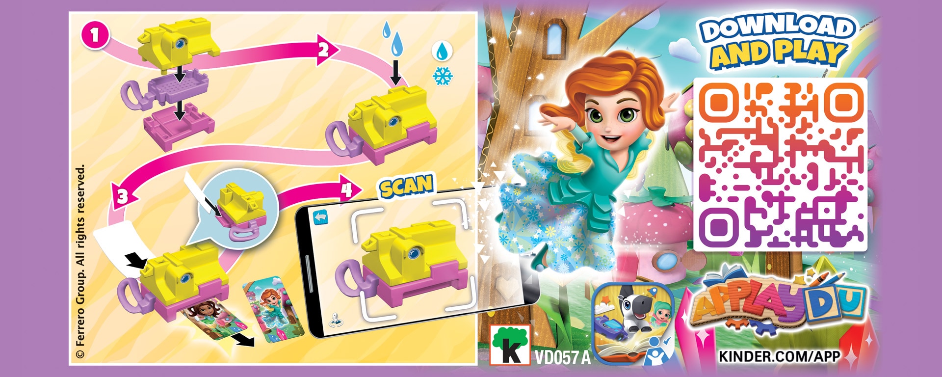 Vattenframkallningskamera Applaydu