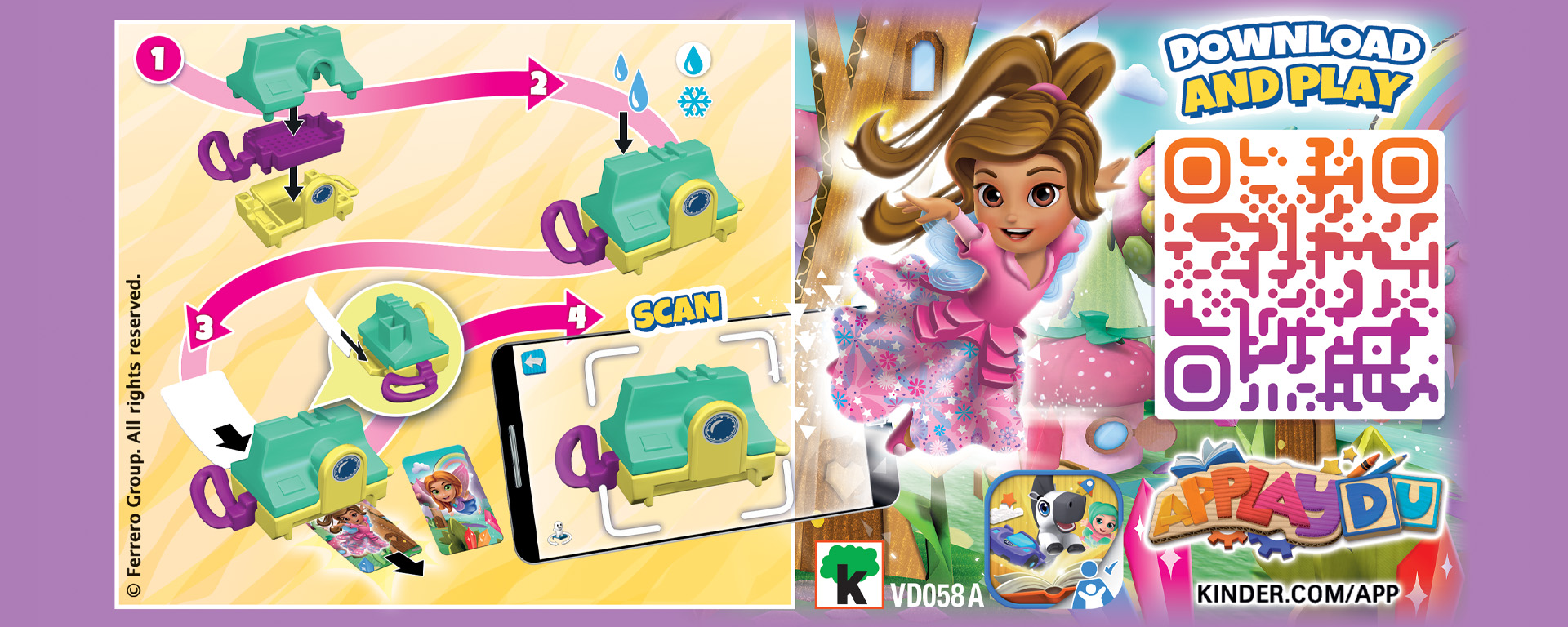 Vattenframkallningskamera Applaydu