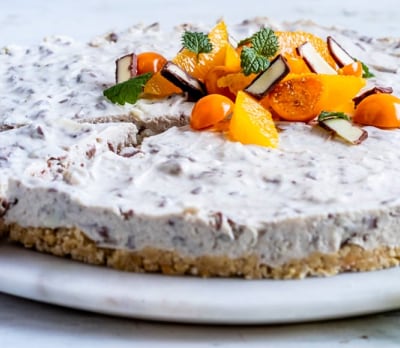 Cheesecake med Kinder Maxi hero