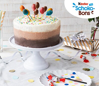 Rojstnodnevna torta Kinder Schoko-Bons teaser
