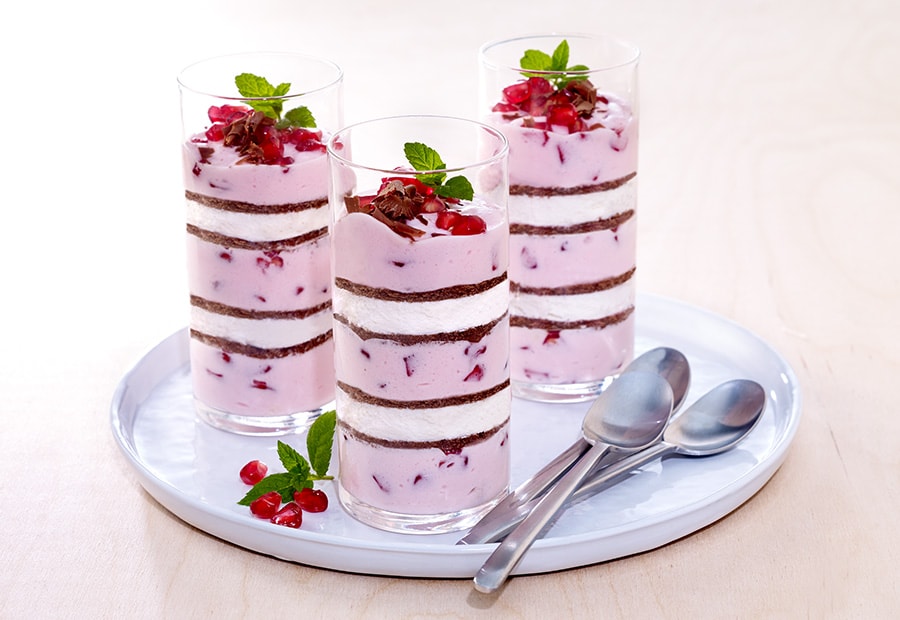 Kinder Milch-Schnitte zloženec iz granatnega jabolka_mobile