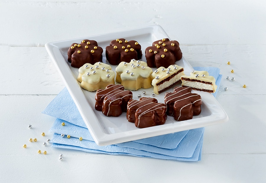 Kinder Milch-Schnitte peciva v obliki detelje_mobile