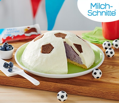 Nogometna torta Kinder Milch-Schnitte teaser