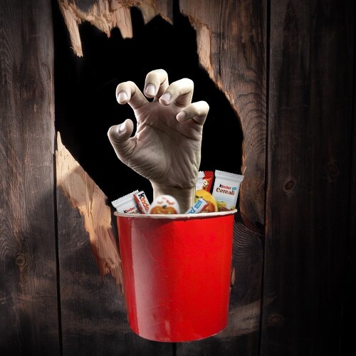 Kinder Halloween ruka