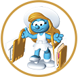 Smurf slikarica_mini Smurf slikarica_mini