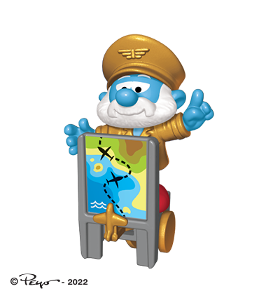 Kinder Suprise Papa smurf_2022