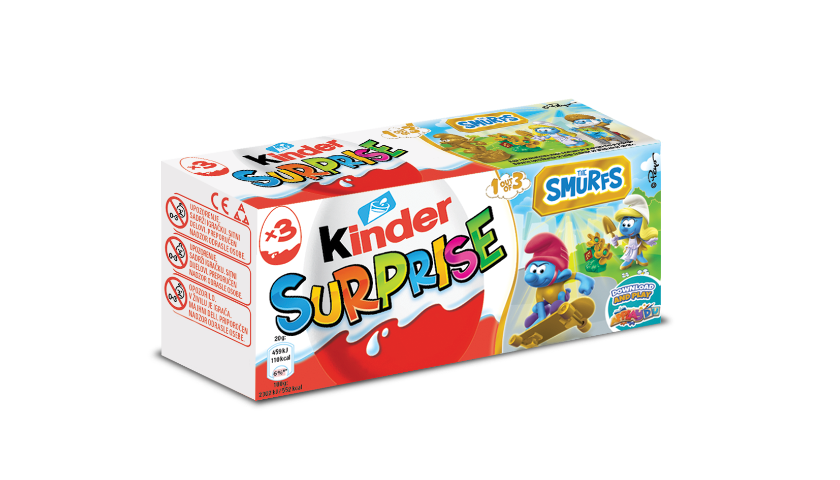 Kinder Surprise 60 g Smurfs