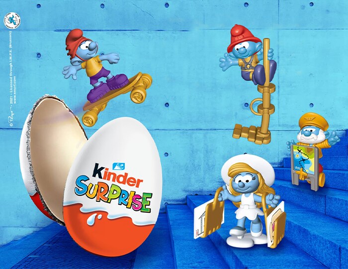 Kinder Surprise Štrumpfovi 2022