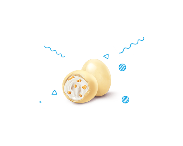 Kinder schoko bons white