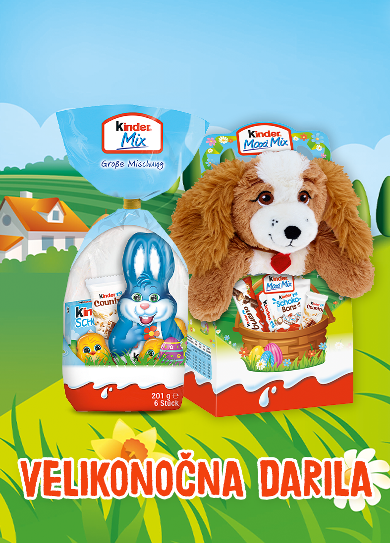 Kinder velikonočna darila