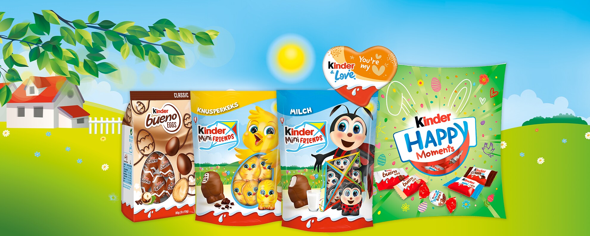 Kinder za dijeljenje 