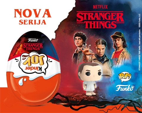 Kinder Joy Stranger Things carousel
