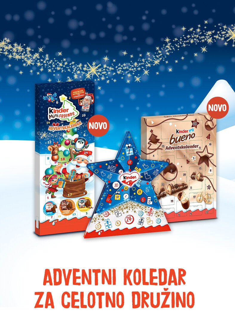 Kinder adventni koledar