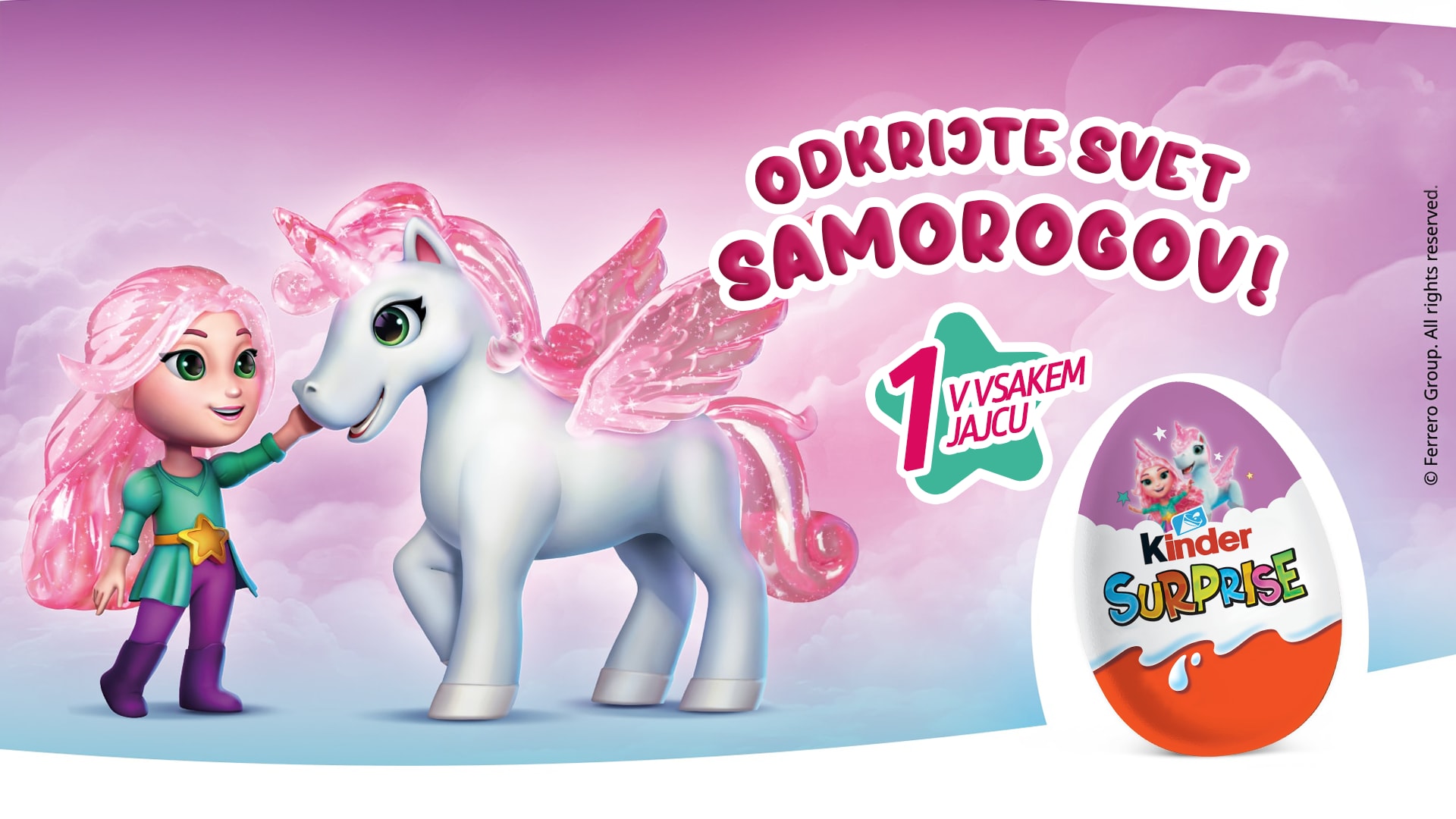 Kinder Surprise unicorns