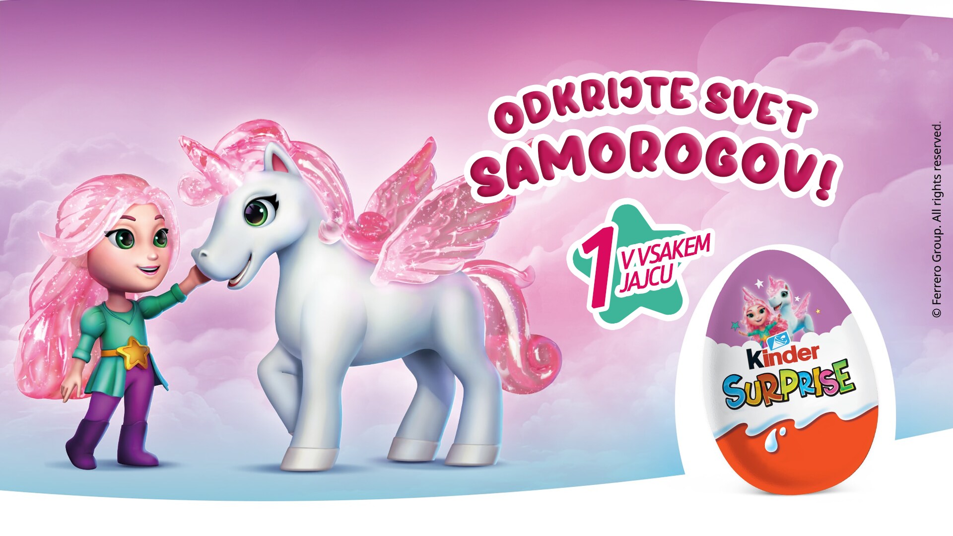 Kinder Surprise unicorns