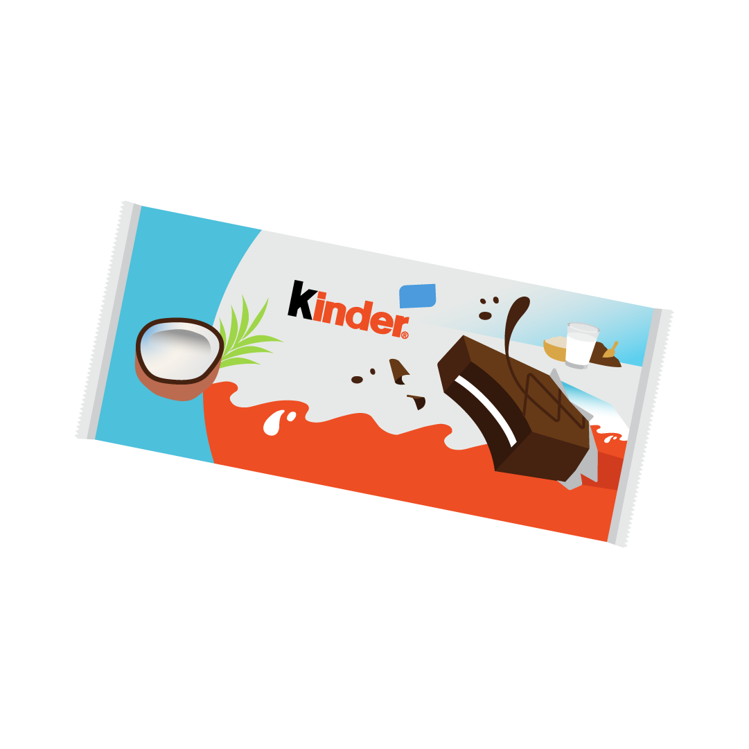 Kinder Delice coconut