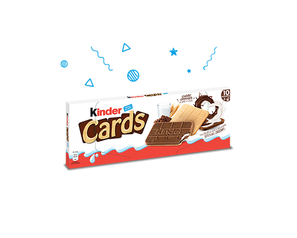 Kinder Cards packshot