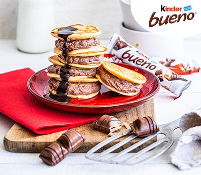 Mini palačinka sendvič s Kinder Buenom teaser