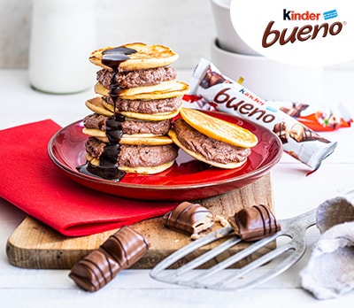 Mini palačinka sendvič s Kinder Buenom teaser