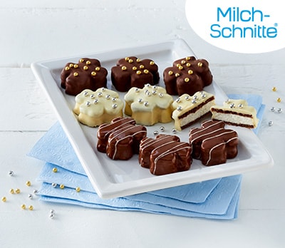 Kinder Milch-Schnitte peciva v obliki detelje_teaser