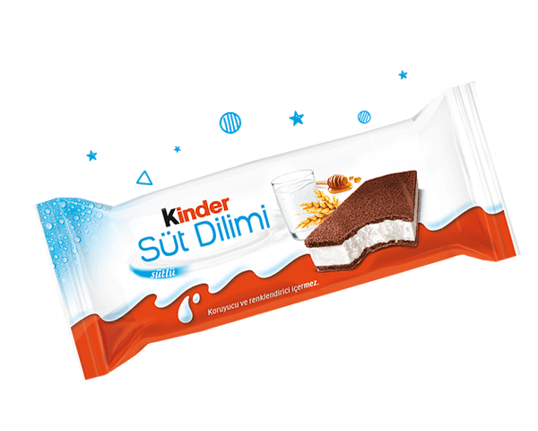 TAZE SÜTLÜ KREMASIYLA KINDER SÜT DİLİMİ