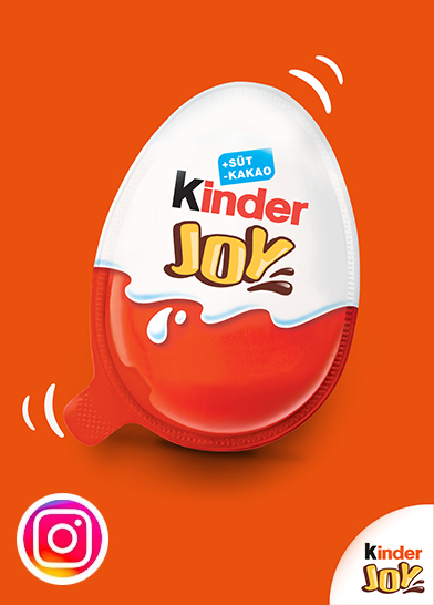 Kinder Sorpresa - Lancio Instagram