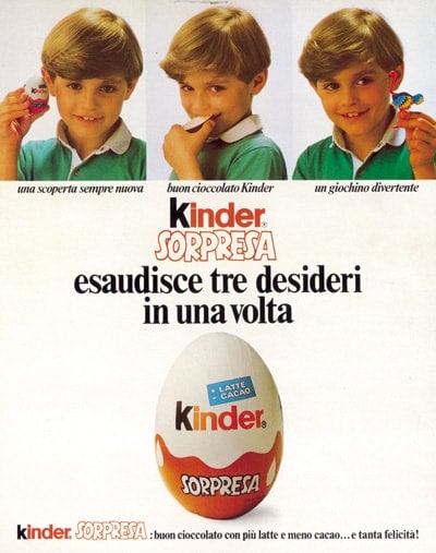 Kinder Surprise Print 1989 b Kinder Surprise Print 1989 b