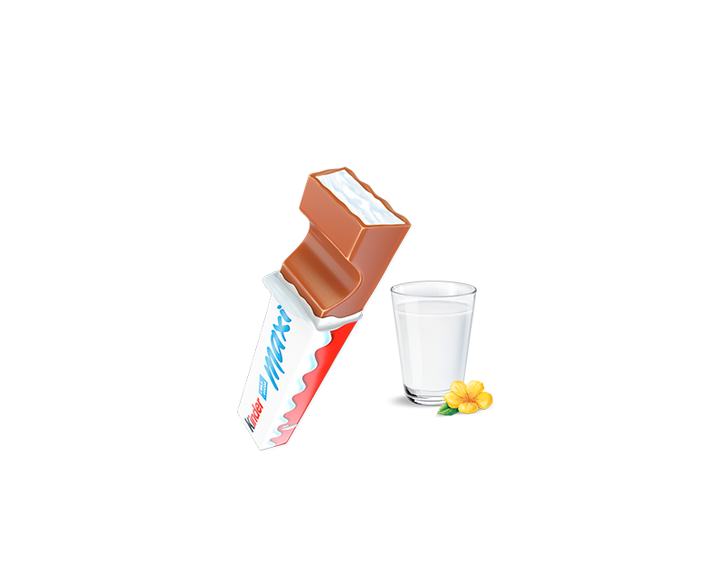Milk Chocolate Bar Kinder Maxi Main TW