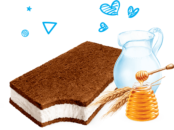 product kinder milk slice