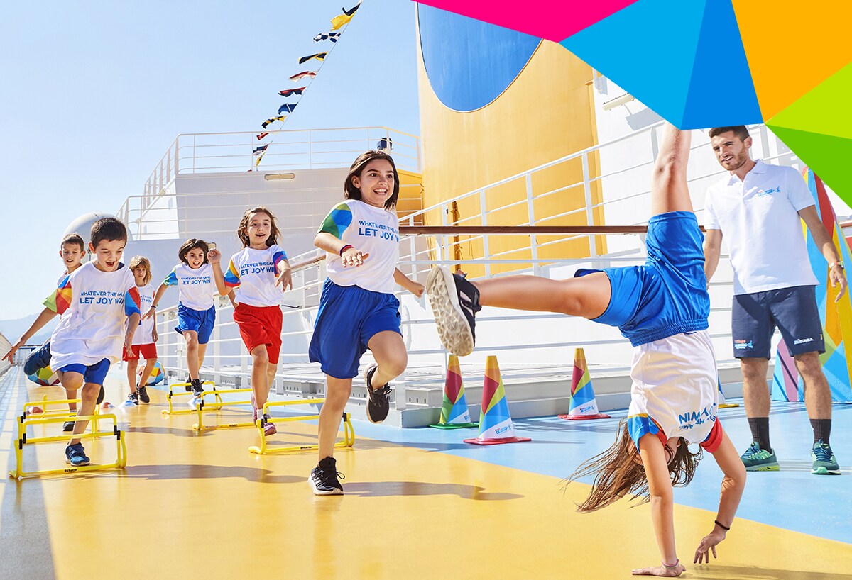 健達 Kinder 與歌詩達郵輪 一起「歡樂童趣」