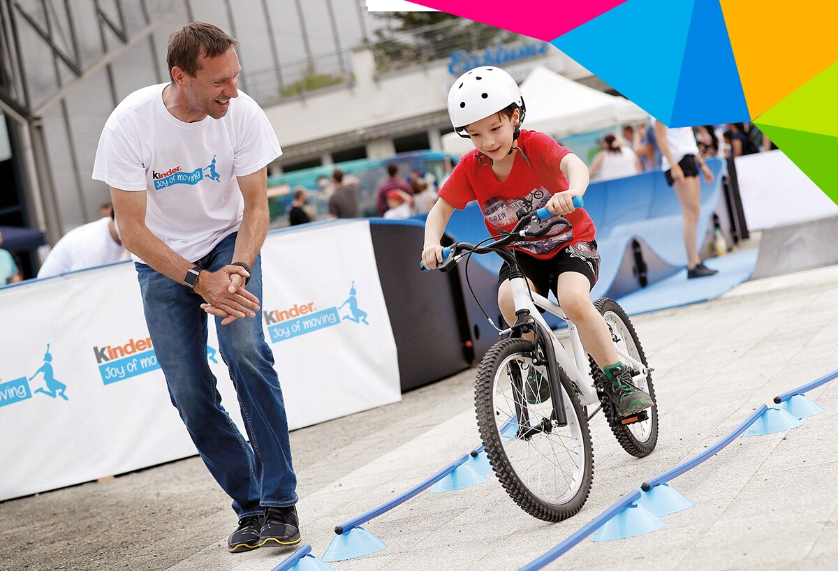 小小專業自行車車手 健達 Kinder 小小自行車賽