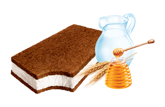 Kinder Milk-Slice