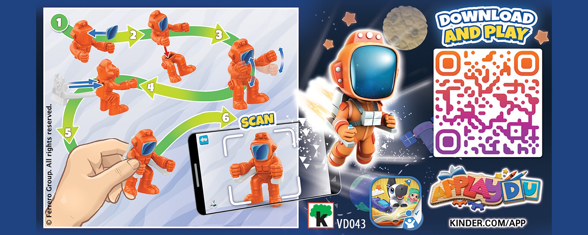 JETPACK FLYER- Kinder Surprise - Kinder Україна