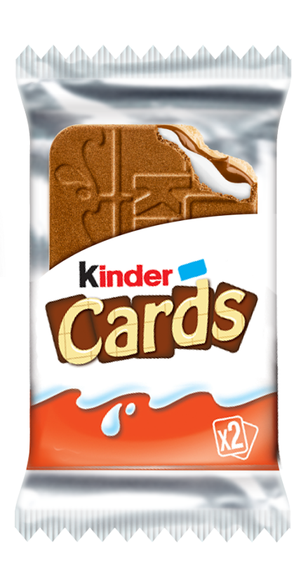 Kinder magic card middle