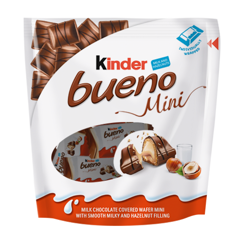 snack chocolate bar kinder bueno mini pack