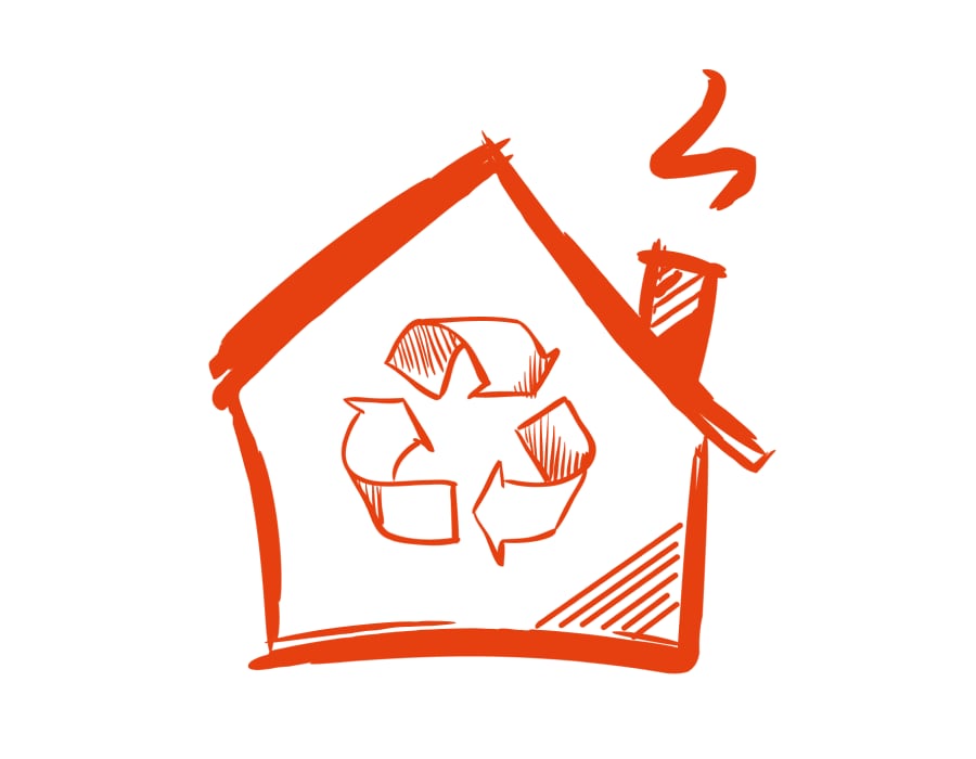 Kinder home recycling