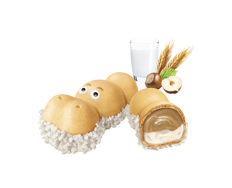 Happy hippo hazelnut